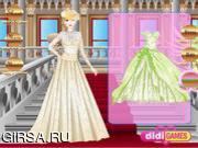 Флеш игра онлайн Свадебное платье Виктории