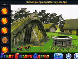 Флеш игра онлайн Побег с деревни сокровищ / Village Treasure Escape