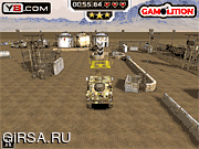 Флеш игра онлайн 3D парковка для грузовиков войну