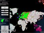 Флеш игра онлайн Световая Война / WarLight