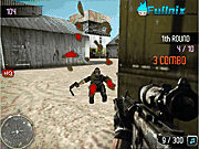 Флеш игра онлайн Война 3D первый удар / Warzone 3D First Strike