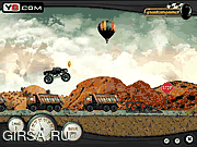 Флеш игра онлайн Приключения на грузовике / Wasteland Jumper