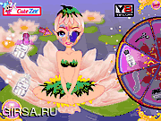 Флеш игра онлайн Наряди фею / Water Lily Fairy Makeover