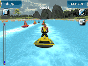 Флеш игра онлайн Мания Водный Скутер / Water Scooter Mania