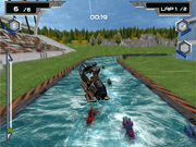 Флеш игра онлайн Водная Мания Самоката 2 / Water Scooter Mania 2