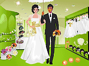 Флеш игра онлайн Свадьба Осенью Одеваются