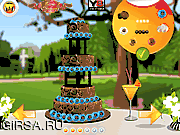 Флеш игра онлайн Украшение свадебного торта / Wedding Cake Decorating 