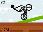 Флеш игра онлайн Горный Велосипед 2