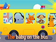 Флеш игра онлайн Колеса на автобусе