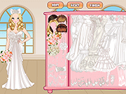 Флеш игра онлайн Белое Платье Невесты / White Bride Dress Up