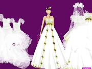Флеш игра онлайн Белые Свадебные Платья / White Wedding Gowns