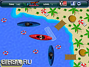 Флеш игра онлайн Парковка лодки / Wild Boat Parking 