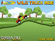 Флеш игра онлайн Дикая Поездка Грузовик / Wild Truck Ride