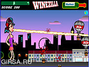 Флеш игра онлайн Winezilla - Attack of the 100ft High Amy