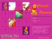 Флеш игра онлайн Память Winnie / Winnie Memory