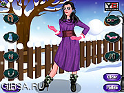 Флеш игра онлайн Зимняя мода / Winter Fashion DressUp 