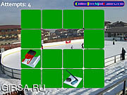 Флеш игра онлайн Подбери пару  - Зимние виды спорта / Winter Sports Match 2