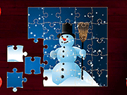 Флеш игра онлайн Зимнее Время Лобзик / Winter Time Jigsaw