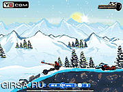 Флеш игра онлайн Зимние войны / Winter Wars Catapult