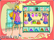 Флеш игра онлайн Winx Club Girl Dress Up