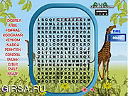 Флеш игра онлайн Борьба Gameplay 2 поиска слова животная / Word Search Animal Scramble Gameplay 2
