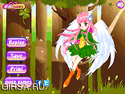 Флеш игра онлайн Волшебная принцесса / Wonderland Fairy Princess