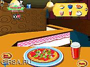 Флеш игра онлайн Крупнейшая в мире пицца