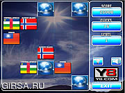 Флеш игра онлайн Мировые флаги ч. 3