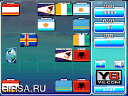 Флеш игра онлайн Мировые Флаги 01 / World Flags Memory Game 1