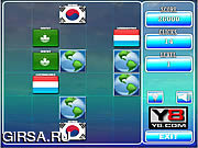 Флеш игра онлайн Флаги Мира Игра На Память 9 / World Flags Memory Game 9