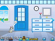 Флеш игра онлайн Освобождение из дома / Wow Meow Escape