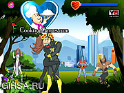 Флеш игра онлайн Люди-Икс: Поцелуи 2