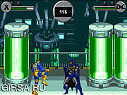 Флеш игра онлайн X-Men vs. Justice League