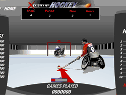 Флеш игра онлайн Экстрим Хокей / Xtreme Hockey