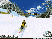 Флеш игра онлайн Экстремальный Лыжный Кросс