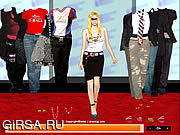 Флеш игра онлайн Avril Lavigne Dress up