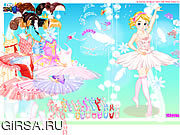 Флеш игра онлайн Ballerina Dress up 2