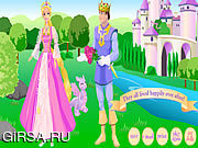 Флеш игра онлайн Барби, как Рапунцель / Barbie as Rapunzel