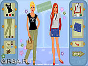 Флеш игра онлайн Назад к школе Dressup / Back To School Dressup