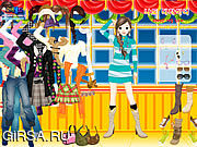 Флеш игра онлайн Big Window Dressup