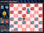 Флеш игра онлайн Big Shot Checker