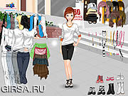 Флеш игра онлайн Повседневная мода Dressup