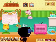 Флеш игра онлайн Кошка Ангел Печенья / Cat Angel Cookie Rescue