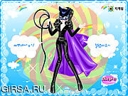 Флеш игра онлайн Cat Woman Dress up