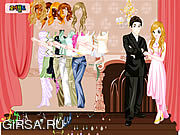 Флеш игра онлайн Chique Couple Dressup