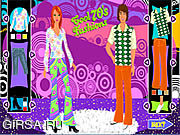Флеш игра онлайн Cool 70's Dress Up