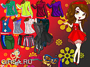 Флеш игра онлайн Dora Doll Dressup