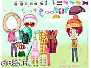 Флеш игра онлайн Dressup Keiji