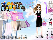 Флеш игра онлайн Eline Dress up