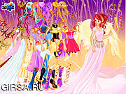 Флеш игра онлайн Волшебная парадная принцессы / Fairy Princess Dressup